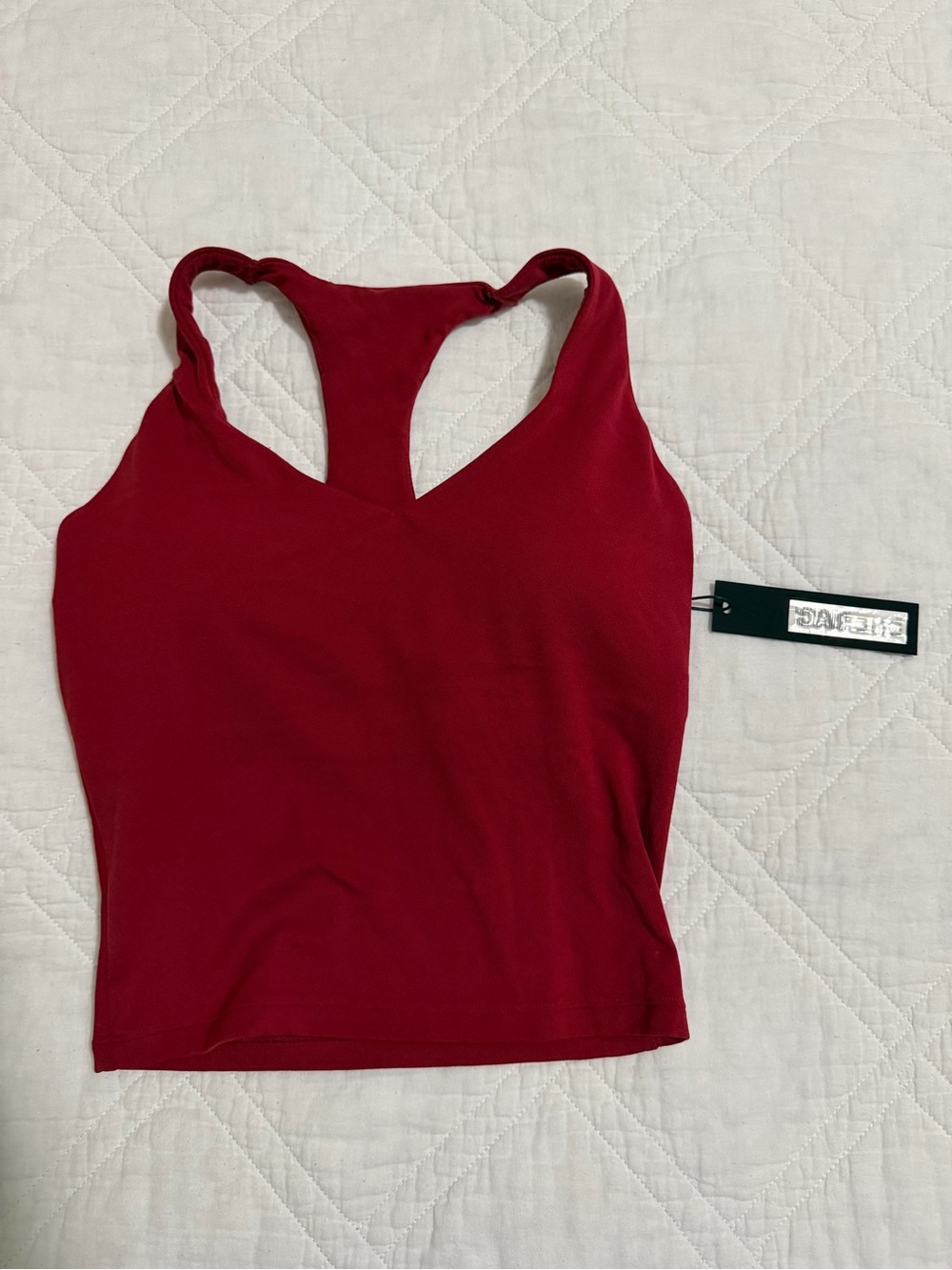 Oner Active Racerback Bandeau Top - Ruby Red